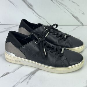 Michael Kors Scout Leather Lace Up Women's Size US 7 EUR 37 M Sneakers Shoes